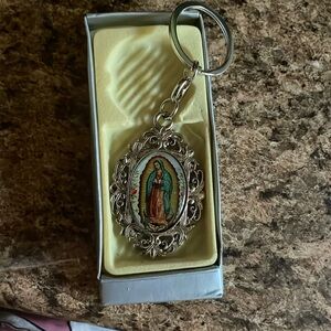 Religious keychain new comes  in this little box